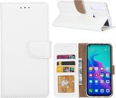 Huawei Nova 4 - Bookcase Wit- portemonee hoesje