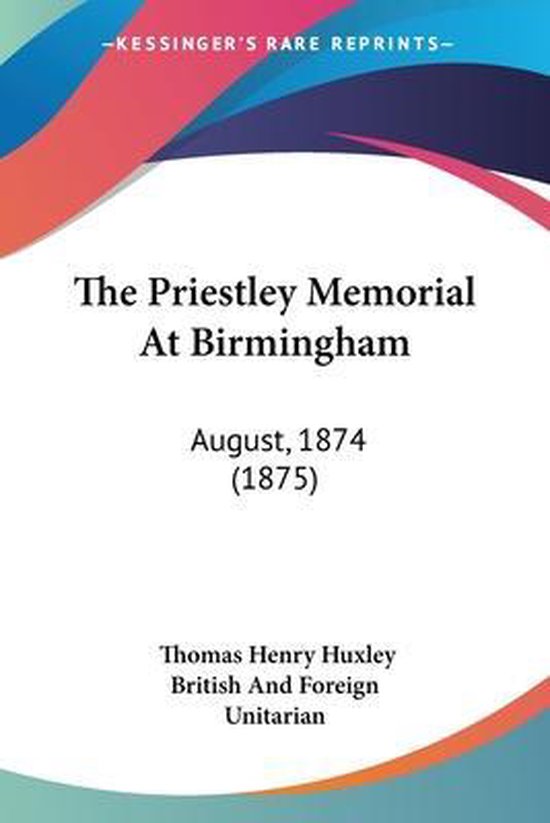 The Priestley Memorial at Birmingham