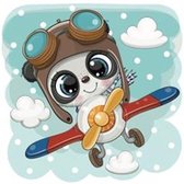 Crystal Art frameables Flying panda