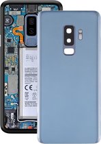 Batterij achterkant met cameralens voor Galaxy S9 + (blauw)