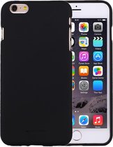 GOOSPERY SOFT FEELING voor iPhone 6 & 6s Liquid State TPU Valbestendig Soft Protective Back Cover Case (zwart)