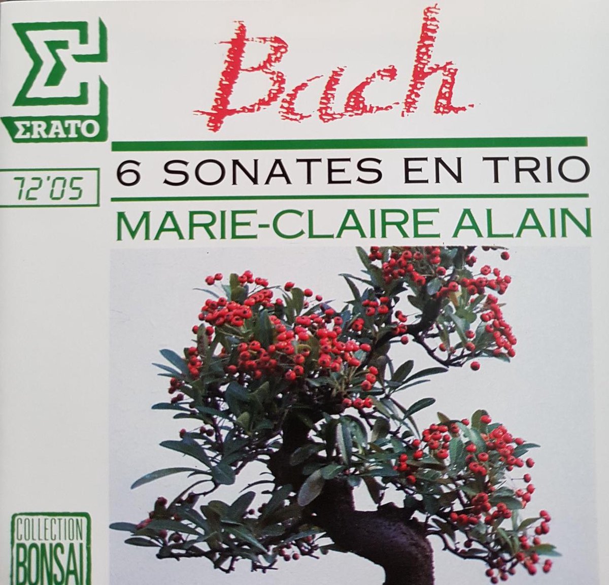 6 Sonates En Trio M.C. Alain
