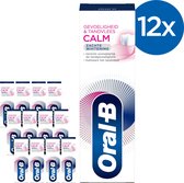 Oral-B Gevoeligheid & Tandvlees Calm Zachte Whitening Tandpasta 12x75 ml - Voordeelverpakking