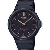 CASIO - MW-240-1E2VEF - Casio Collection - horloge - Mannen - Zwart - Kunststof Ã˜ 43 mm