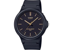 CASIO - MW-240-1E2VEF - Casio Collection - horloge - Mannen - Zwart - Kunststof Ã˜ 43 mm
