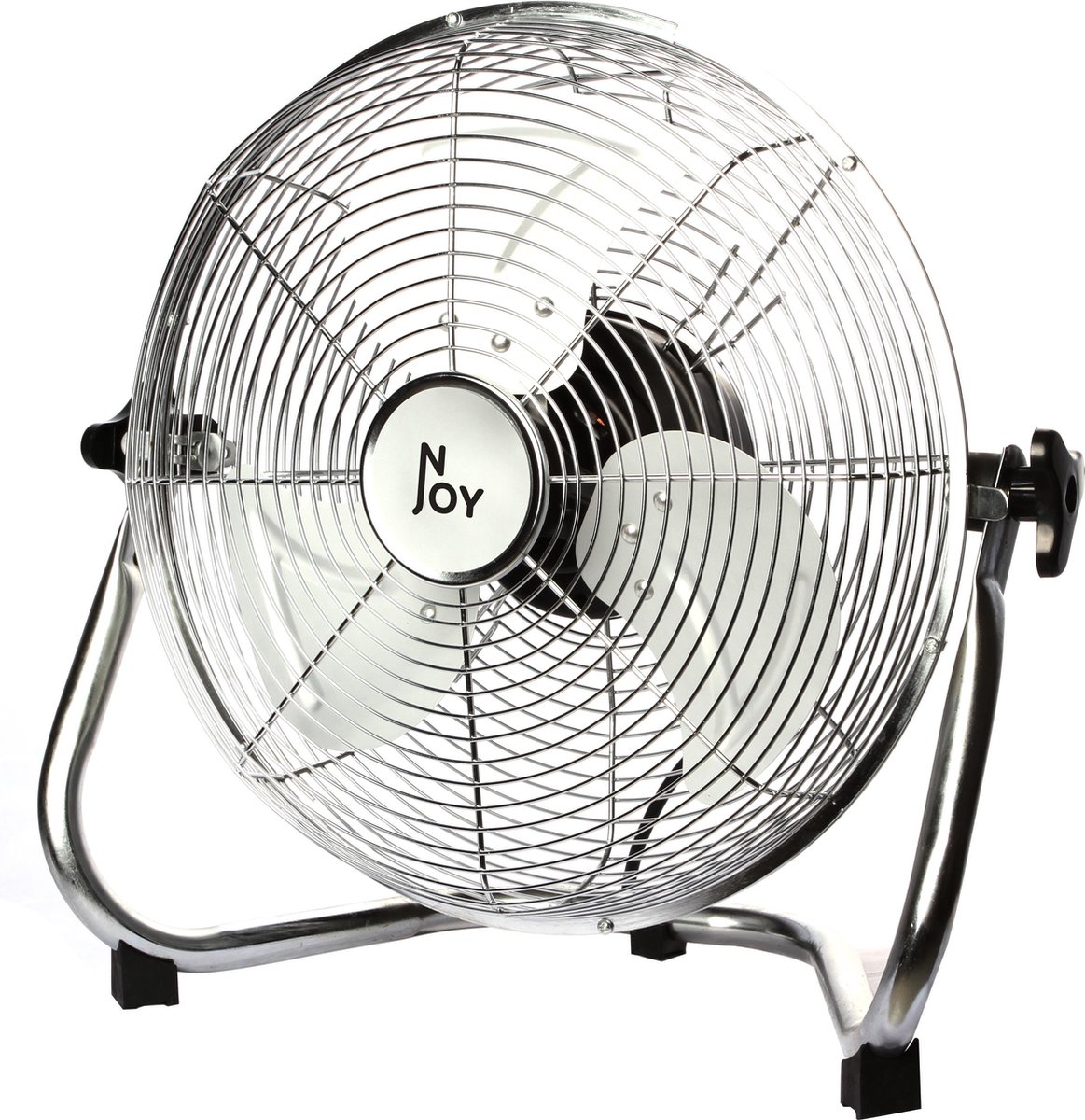 Vloerventilator - Super verkoelend - 40cm - Chroom - 3 snelheden - 60W - Krachtig