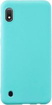 Samsung Galaxy A10 Hoesje - Siliconen Back Cover - Turquoise