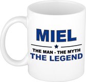 Miel The man, The myth the legend cadeau koffie mok / thee beker 300 ml