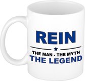 Rein The man, The myth the legend cadeau koffie mok / thee beker 300 ml