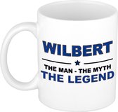 Wilbert The man, The myth the legend cadeau koffie mok / thee beker 300 ml