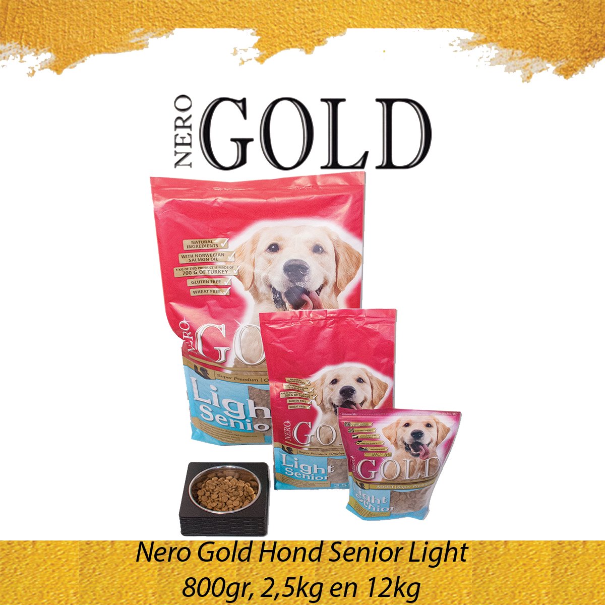 Nero Gold Nero Gold Senior Light - 12 kg