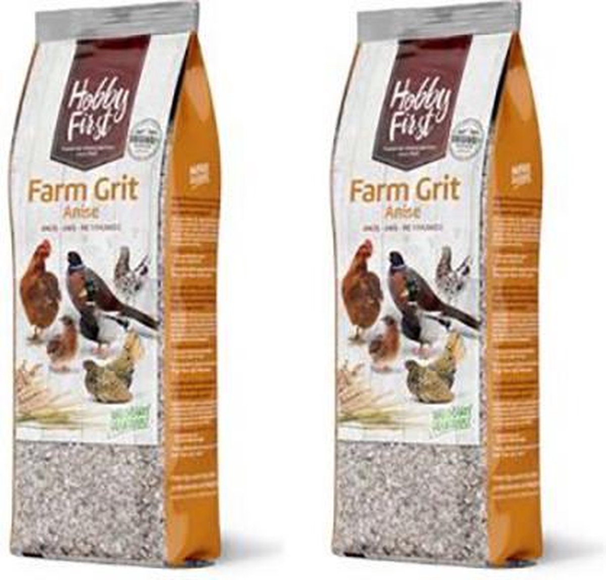 Hobby First FARM GRIT + ANIJS 2 zakken van 2,5kg = 5kg