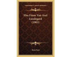 Elsa Finne Van Axel Lundegard (1903)