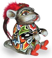 Tom's Drag Company beeld - muis Ginger - 12 cm hoog
