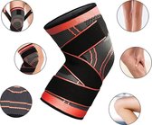 DW4Trading® Knieband kniebrace compressieband oranje