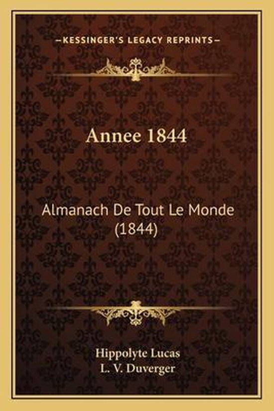 Annee 1844