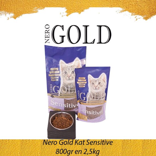 Nero Gold Kat Sensitive 800gr