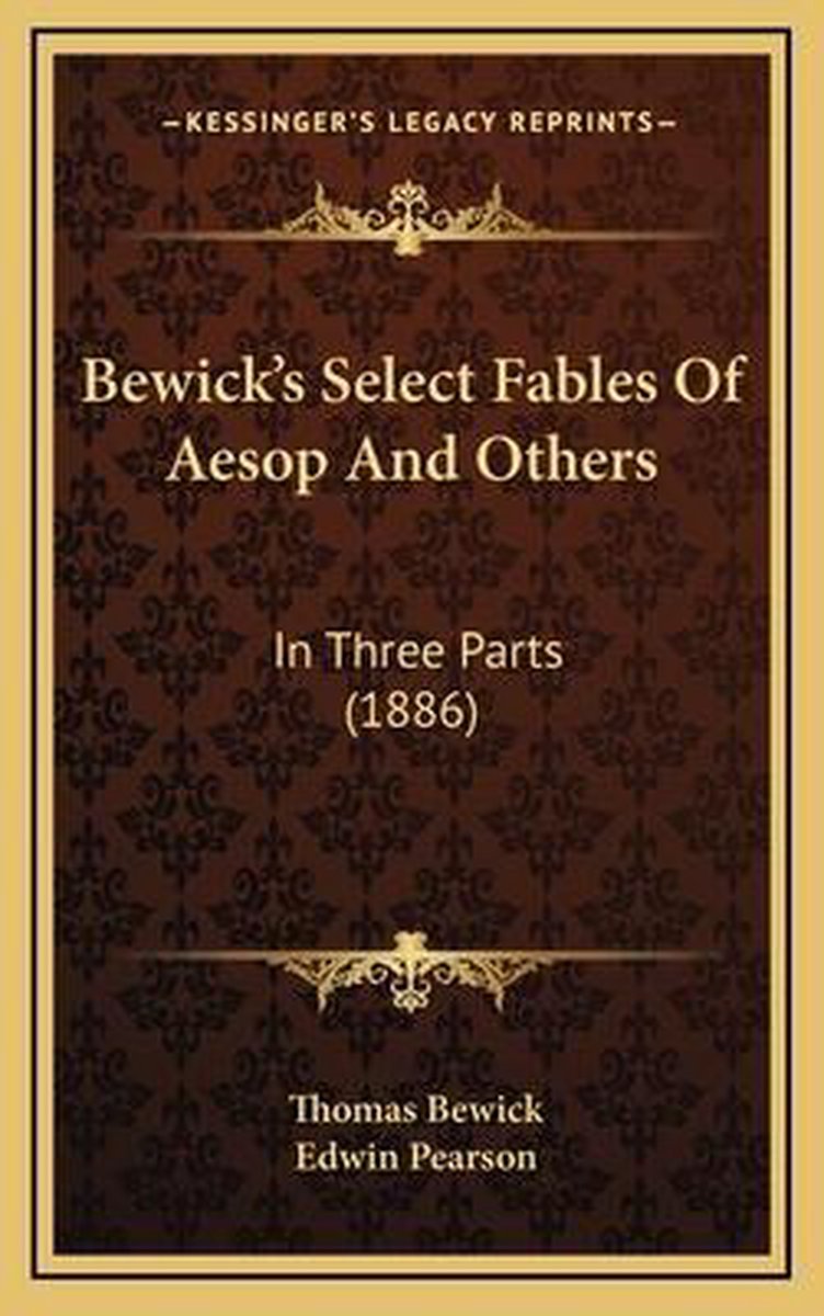 Bewick's Select Fables Of Aesop And Others van