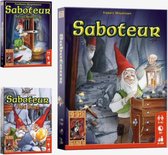Saboteur + De Uitbreiding + Het Duel - 999 Games