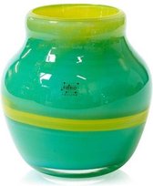 Design vaas Floreo - Fidrio VERDE - glas, mondgeblazen - hoogte 25 cm