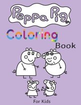 Peppa Pig Coloring Bok For Kids