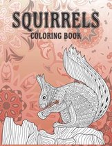 Squirrels - Coloring Book