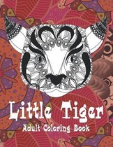 Little Tiger - Adult Coloring Book