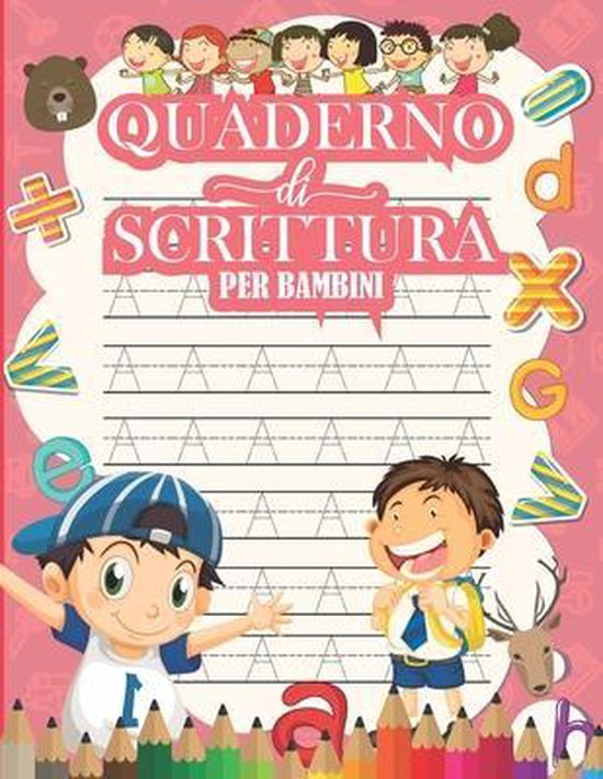 QUADERNO Di SCRITTURA PER BAMBINI - cover