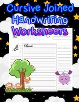 Cursive Joined Handwriting Worksheets