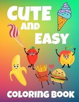 Cute and Easy Coloring Book