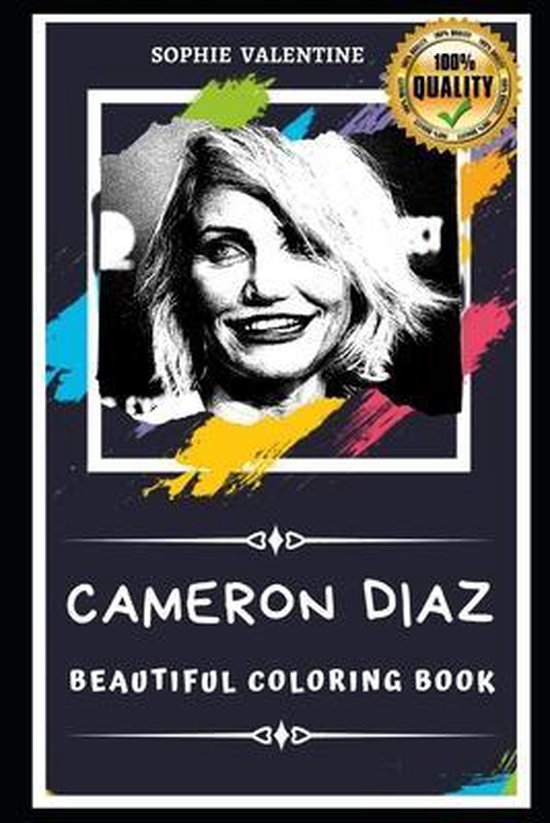 Cameron Diaz Beautiful Coloring Books- Cameron Diaz Beautifu ... - cover