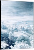 Dibond –Wolkenvelden– 40x60cm Foto op Aluminium (Met Ophangsysteem)