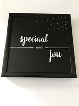 Fotolijst met tekst – Speciaal voor jou - 13 x 13 cm