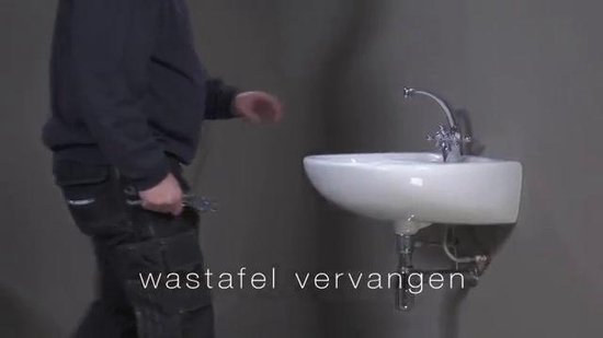 Tegenover pensioen Moet Plieger Pure Wastafel - 45 x 38 cm - Keramiek - Wit | bol.com