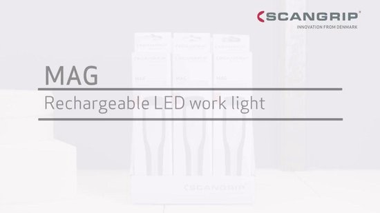 Lampe de travail LED rechargeable Scangrip Mag Pro
