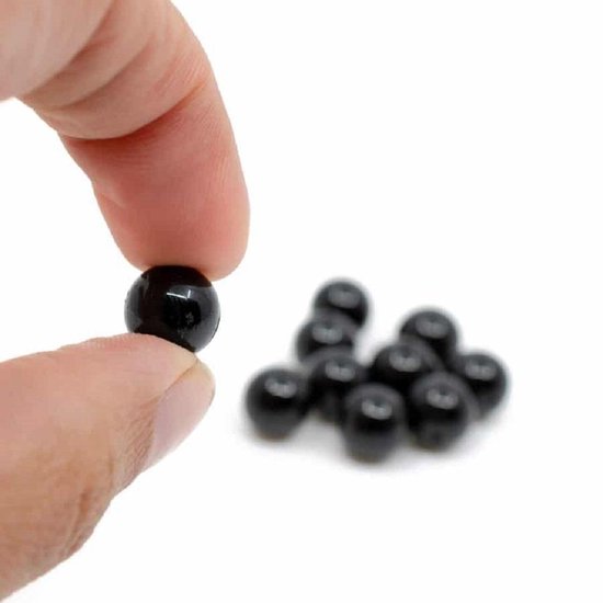 nbeads ca. 750 stuks natuurlijke edelsteenkralen, 6 mm, ronde stenen kralen, natuurlijke losse kralen, afstandsparels voor het maken van sieraden om zelf te knutselen