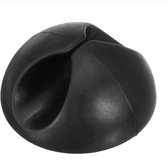 Kabelclips - 4 stuks - Zwart - Bureau Organizer - Kabel Organizer - Kabelclip - Kabelhouder - Zelfklevend - 4 x -