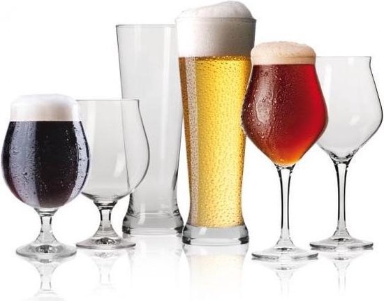 ontvangen in beroep gaan Manifesteren Bierglazen Set Glazen Connoisseur Collection Bier Proeverij Set - Set 6  stuks – 3... | bol.com