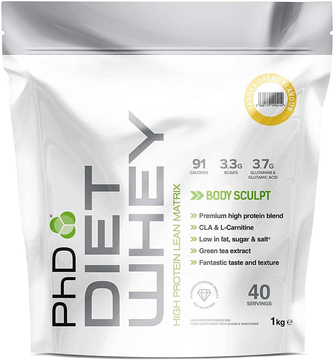 Goedkoopste Phd nutrition Diet Whey - 1000 gram - vanilla cream