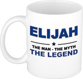 Elijah The man, The myth the legend cadeau koffie mok / thee beker 300 ml