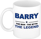 Barry The man, The myth the legend cadeau koffie mok / thee beker 300 ml