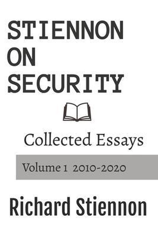 Stiennon on Security- Stiennon On Security - cover