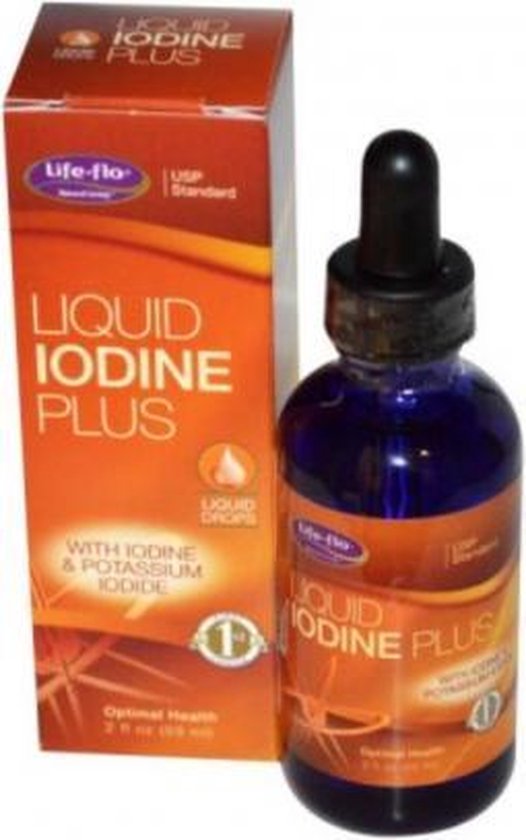 onderwerpen uitzondering Vertolking Life Flo Health – Vloeibaar Jodium druppels - met jodium en kalium Jodide  1e keus voor... | bol.com