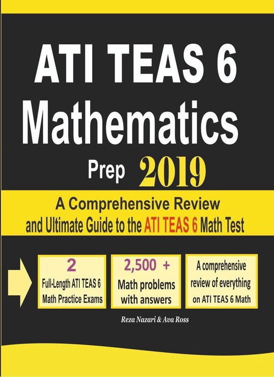 ATI TEAS 6 Mathematics Prep 2019 - cover