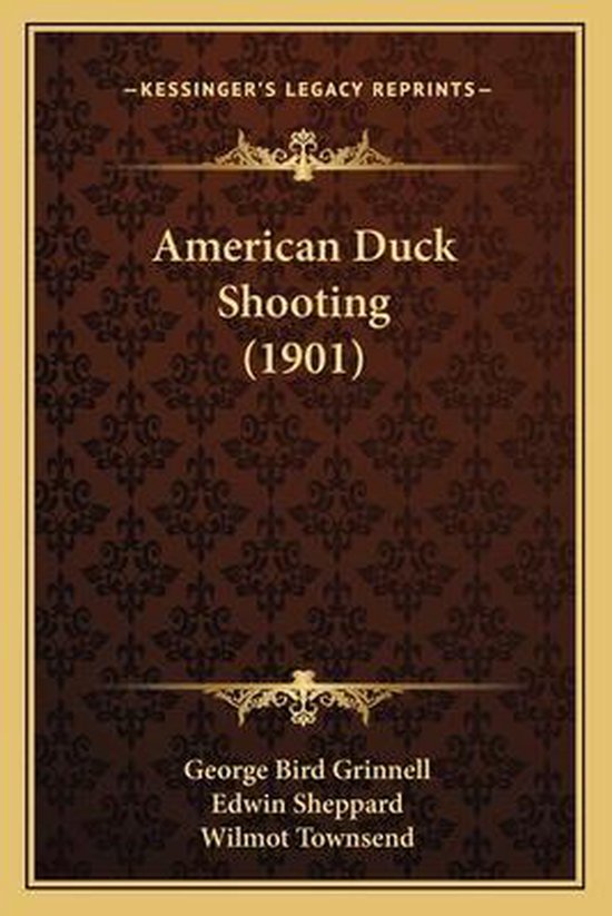 American Duck Shooting (1901) - cover