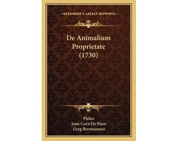 de Animalium Proprietate (1730)