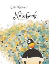 Collect happiness notebook for handwriting ( Volume 9)(8.5*11) (100 pages)