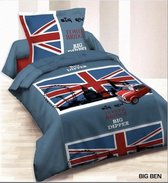 moeilijk Coöperatie indruk Dekbedovertrek Union Jack - Britse Vlag dekbed - Eenpersoons | bol.com