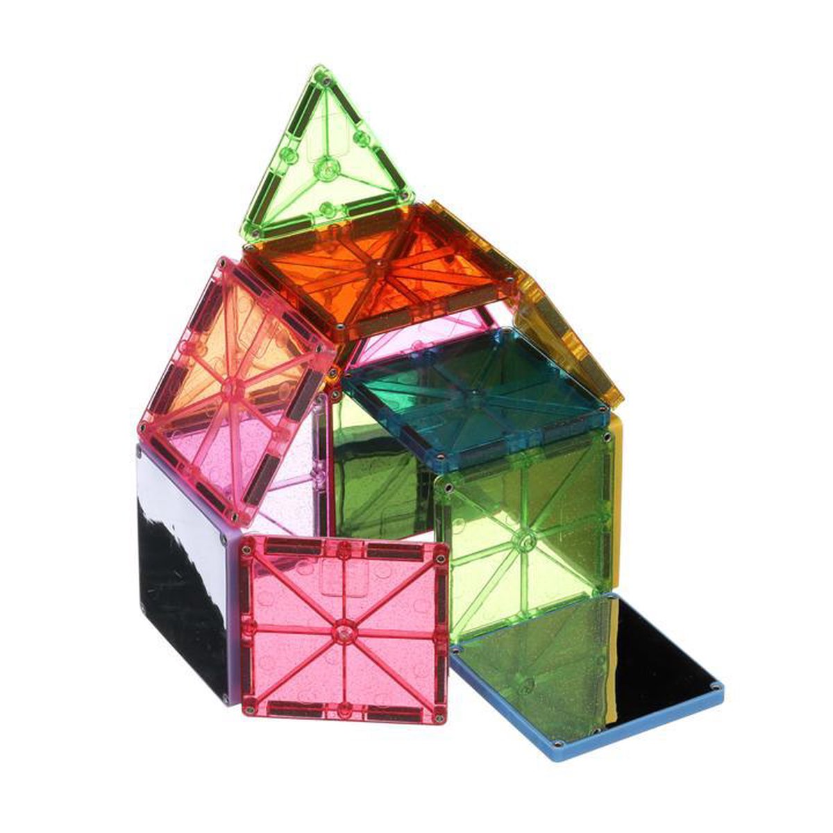Magna-Tiles Clear Colors 100 stuks - Bestel Magna-Tiles bij