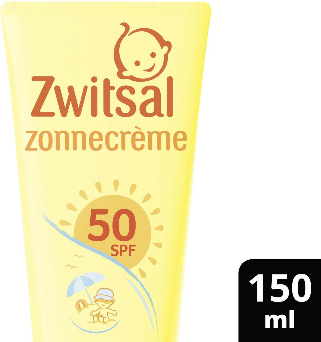 vereist Boekwinkel daar ben ik het mee eens Zwitsal SPF 50+ Zonnecreme - 150 ml | bol.com